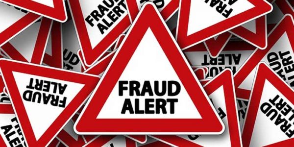 fraud alert 600x300 - Staying Safe : Avoiding Scammers